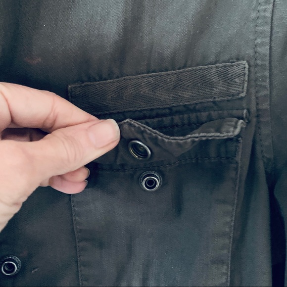 Hinge Army Utility Jacket EUC - Picture 6 of 8